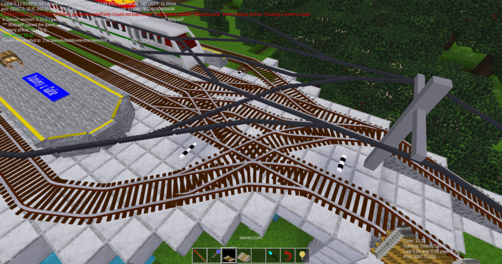 ...in bigger station...